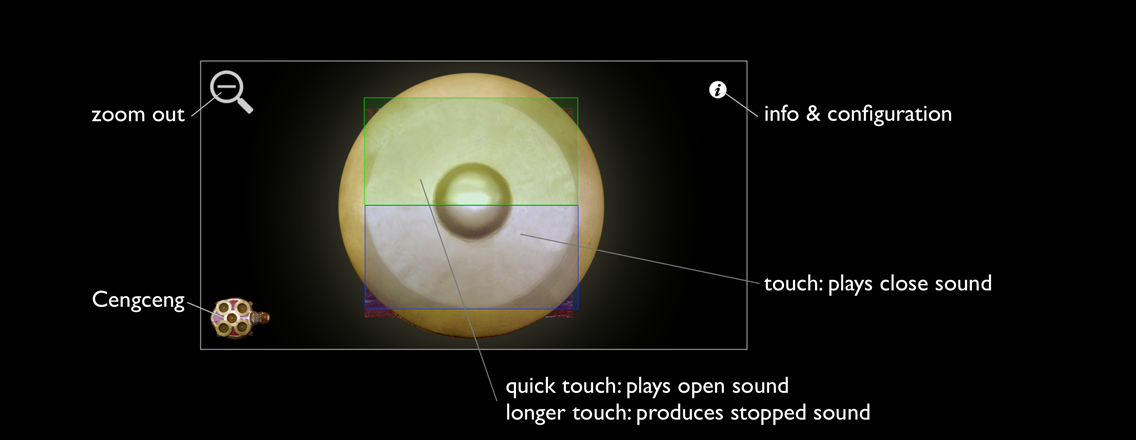 Instruction: Ketuk Zoom View